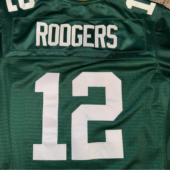Reebok on Field Women M Football Sewn Jersey Green Bay Packers Aaron Rodgers - Picture 5 of 12